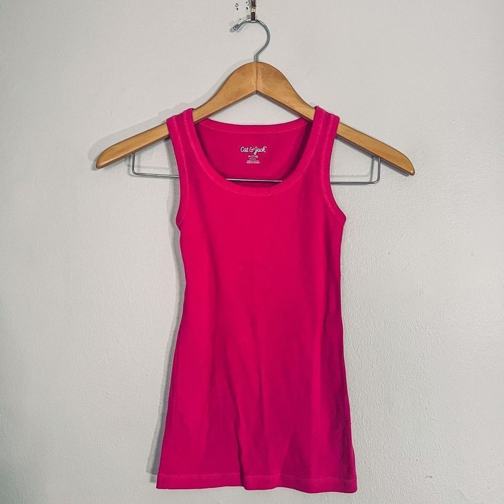 Cat & Jack Girls Tank Top Size Medium (7/8) Pink
